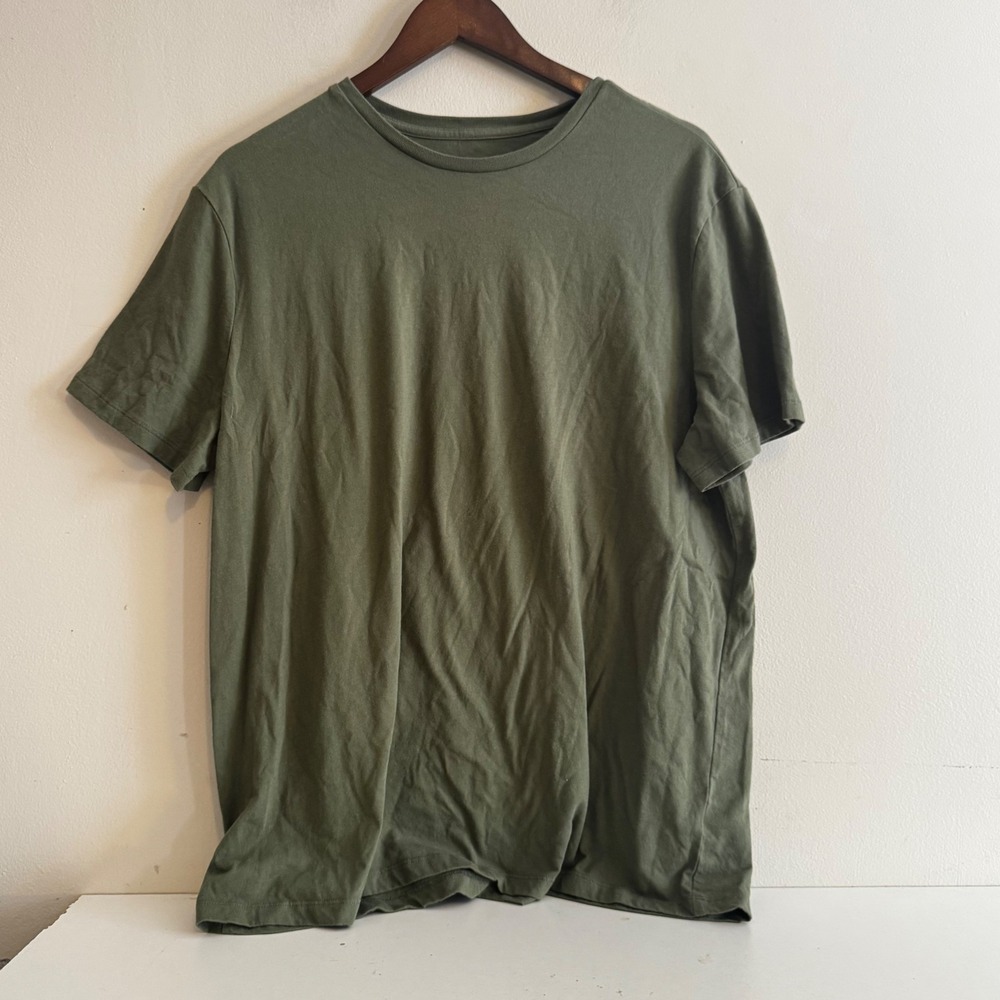 Goodfellow & Co Men's XL Lyndale Tee Olive Green Short Sleeve Fall Basics
